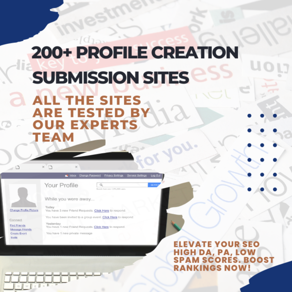 200+ Profile Creation Sites