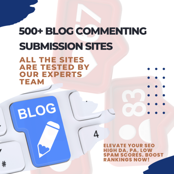 500+ Blog Commenting Sites