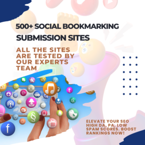 500+ Social Bookmarking Submission Sites